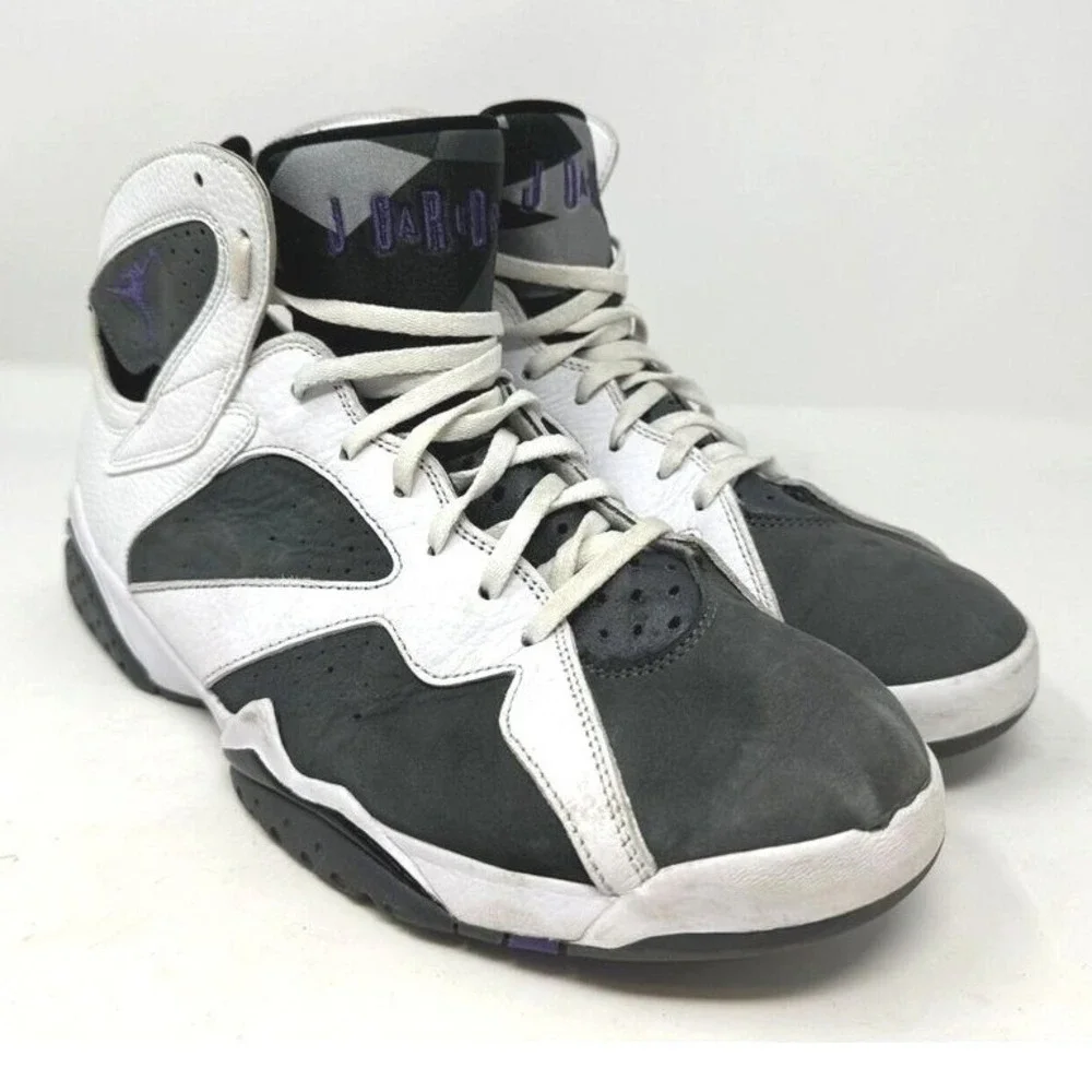 Nike Air Jordan 7 Retro Flint Shoes Mens Size 12 High Top Basketball CU9307-100